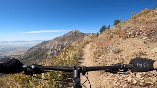 Ogden, Ut MTB 1/2 | North Ogden Divide to Ben Lomond Peak | Skyline North Trail