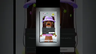 The Worst Message of Roblox 😦 #roblox #shorts { Please Subscribe to Bunny gaming roblox ❤️ }