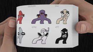 Alphabet Lore But Everyone Is ALL Different Versions Flipbook