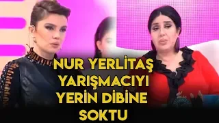 Nur Yerlitaş'ın Görmeye Bile Tahammül Edemediği Yarışmacı, Görünce Yine Çıldırdı!