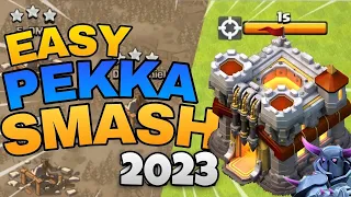 EASY PEKKA SMASH TECHNIQUE to conquer every single TH-11 base | Clash of Clans | XornGamingCOC