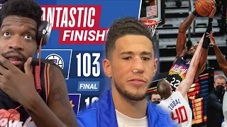 THEY BROKE BOOKERS NOSE!?! #4 CLIPPERS at #2 SUNS | FULL GAME HIGHLIGHTS | June 22, 2021