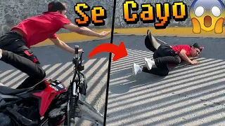 EL MAZETA SE CAE DE LA MOTO POR TRAICIONARNOS//Dani Universe//