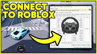 HOW TO USE STEERING WHEEL IN ANY ROBLOX GAME!