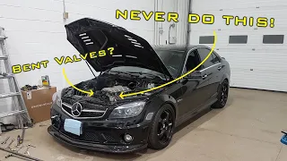 C63 AMG Never Make This Mistake Replacing Cams or Headbolts!