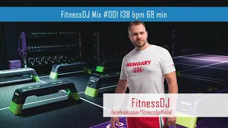 FitnessDJ Mix #001 - 32 count aerobic mix - 138 bpm 68 min