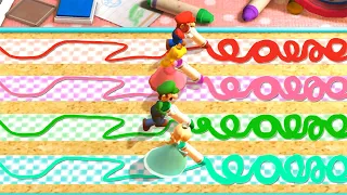 Mario Party The Top 100 MiniGames - Mario Vs Rosalina Vs Yoshi Vs Luigi (Master Cpu)