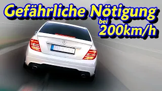 Verrückter Mercedes-Fahrer, mit Vollbremsung in die Abfahrt und Ampeln | DDG Dashcam Germany | #473