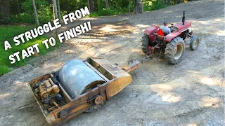 FREE Diesel Compactor repaired and back to work after 20+ years! (A LOT of Repairs)