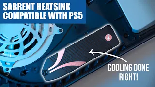 SABRENT Rocket Heatsink For PS5 Is Coming! Cool Your SSD Properly!