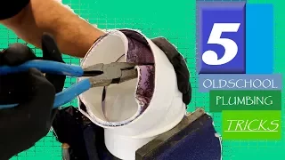 The 5 BEST OLDSCHOOL Plumbing Tricks EVER! | GOT2LEARN