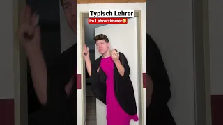 Typisch Lehrer - im Lehrerzimmer😂Itsofficialmarco