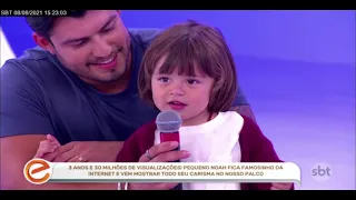 Participação do Noah no programa da Eliana