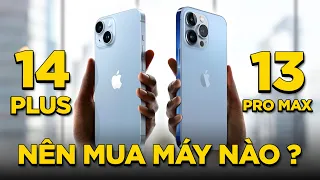 So Sánh iPhone 14 Plus và iPhone 13 Pro Max: Cùng 25 TRIỆU nên mua máy nào?