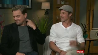 Once Upon a Time in Hollywood Brad Pitt & Leonardo DiCaprio interview  [ subtitled ]