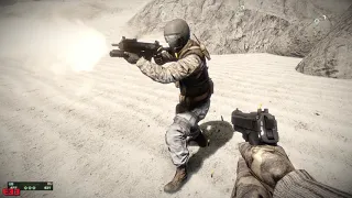 Battlefield: Bad Company 2 - All Weapons Showcase In Third Person - Sounds and Reload Animations