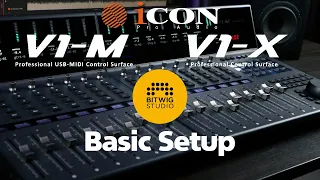 V1-M DAW Controller V1-X DAW Control Expander Basic Setup with Bitwig | Streamline Your Workflow!