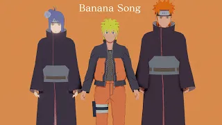Banana Song - Konan*Naruto*Yahiko | Naruto MMD