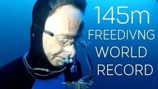 William Winram 145m Freediving World Record (VWT)