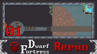 Dwarf Fortress -  Bouldersgate | 01 (Volcano Fort)