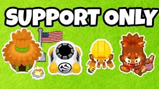 Can we win Support only Without Beast Handler in BTD6