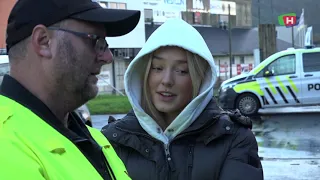 Stortstilt mopedkontroll på Skeisvang