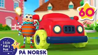 Lille Petter Edderkopp | +flere Barnesanger | Little Baby Bum Norsk | Babysanger