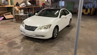 The Lexus es350 is it repaired? Final answer in the end