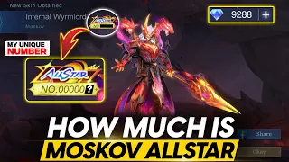 I GOT MY MOSKOV ALL STAR SKIN WITH xxx UNIQUE ID UNDER 4500 DIAS!