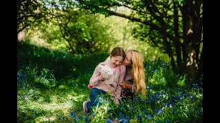 Bluebells and forests on the Isle of Man