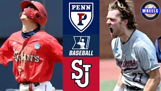 Penn vs St. John's (INTENSE!) | Regionals Elimination Game | 2024 College Baseball Highlights