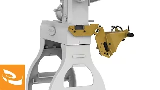 Powermatic Tailstock Swing Away (3D Rendering)