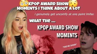 KPOP AWARD SHOW MOMENTS I THINK ABOUT A LOT [REACTION]