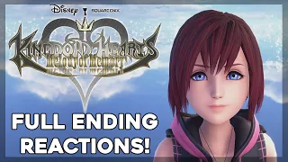 My Kingdom Hearts Melody of Memory Experience - FULL Ending Reactions (Spoilers)