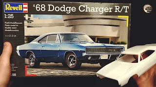 Вызов Принят - Dodge Charger R/T 1968 Revell 1/25 Обзор