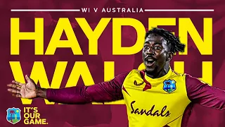 What a Series! | Every Hayden Walsh Jr Wicket v Australia | West Indies