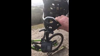 Mountain biking Godstone - GoPro chin mount experiment