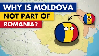 Why is Moldova not part of Romania?