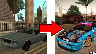 Как сделать тюнинг машине, и найти СТО в ГТА Сан Андреас. #gta, #san_andreas, #tutorial, #games,#рек