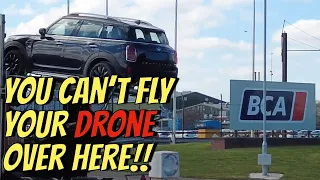 You can’t fly your drone over here!!