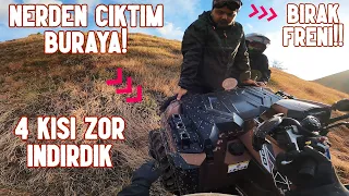 UÇURUMUN ZİRVESİNDE KALP KRİZİ ANLARI! - ATV TURUNDA NELER OLDU? 4X4 POLARIS XP 1000