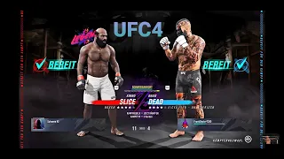 UFC 4 - BRAIN DEAD vs KIMBO SILCE (Kumite Fight 2020 German)