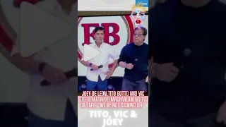 Joey de Leon,Tito Sotto and Vic Sotto  matapos magpaalam ng TVJ sa TAPE: “We’re not signing off”