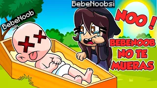 ¡LA MUERTE DE MI MEJOR AMIGO BEBENOOB EN MINECRAFT! 😭💔 BEBENOOB MUERE EN MINECRAFT NOOB