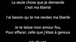 Ma liberté joanna lagrave lyrics remastered version