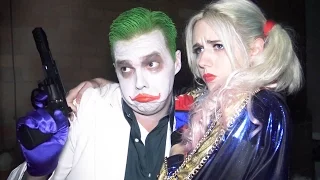 The Joker Harley Quinn SUICIDE SQUAD parody - Real Life Superhero Movie - TheSeanWardShow