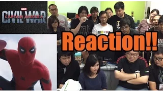 OS REACTION! สดๆร้อนกับ Captain America: Civil War - Trailer 2