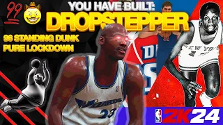 UNSTOPPABLE 6’8 HYBRID LOCKDOWN DEFENDER “DROPSTEPPER” BUILD - DOMINATES Everyone in NBA 2K24!