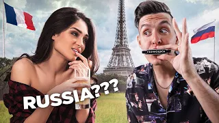 RUSSIAN HARMONICA player AMAZES Strangers in FRANCE | Harmonica and Beatbox