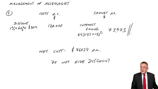 The management of receivables - Change of policy - ACCA Financial Management (FM)